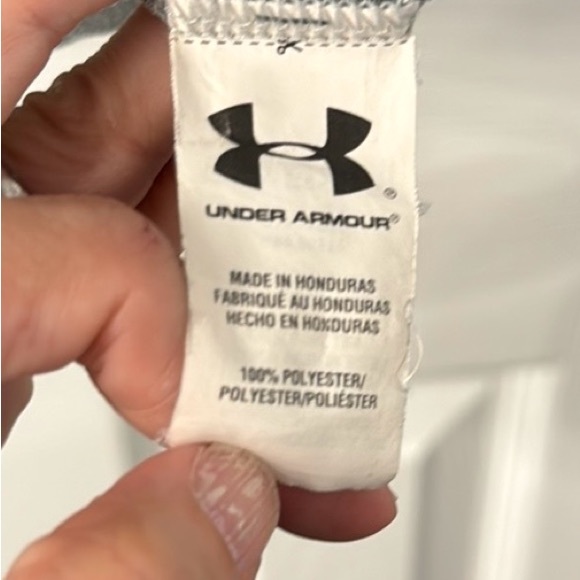 Under Armour Heat Gear Captain America Loose Shirt Youth Medium Gray UA - Picture 7 of 10